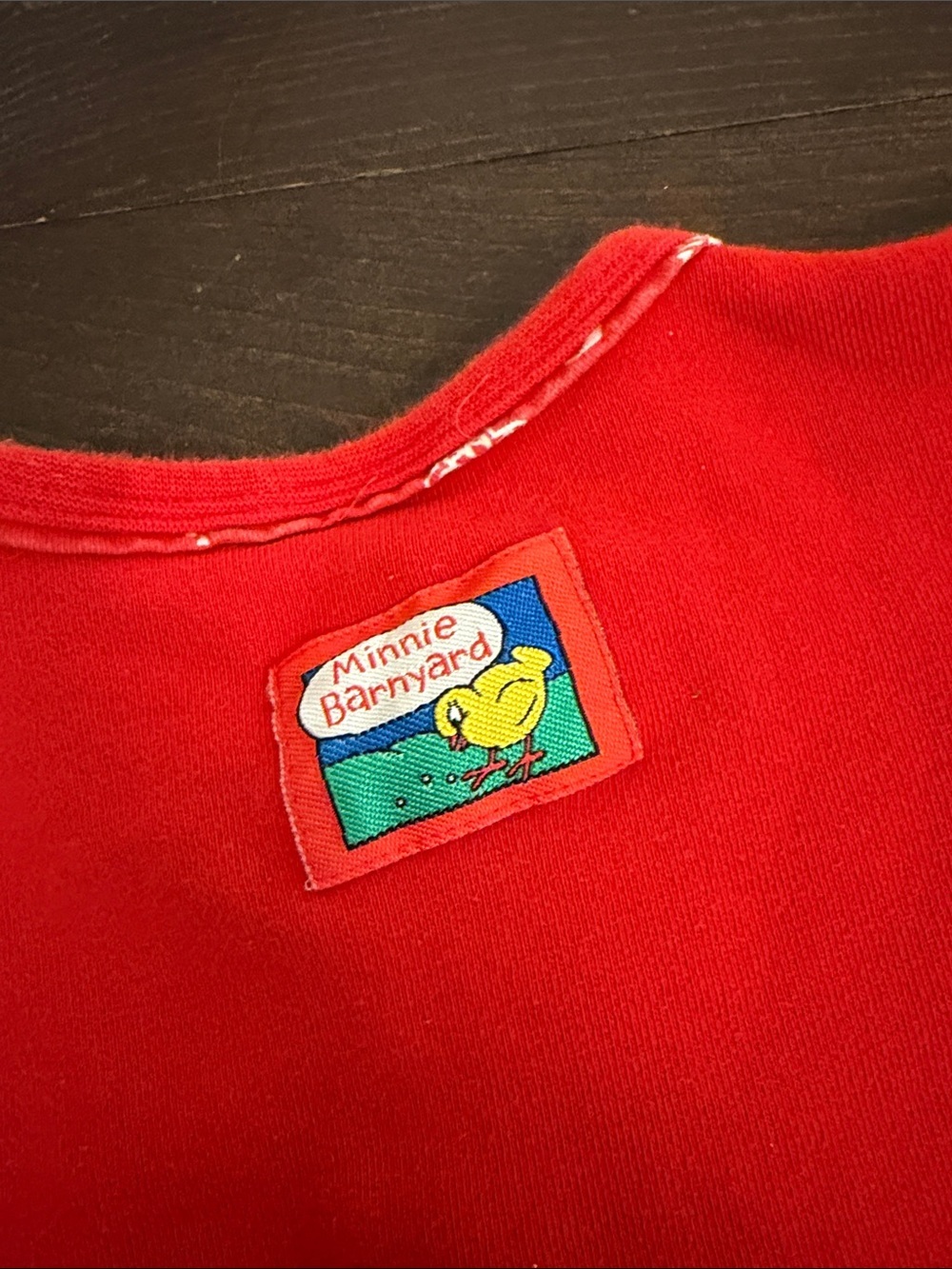 Vintage Disney 18M Cardigan Minnie Barnyard - Picture 5 of 5